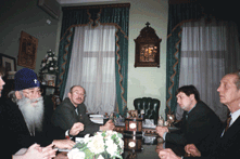Встреча Его Высочества Герцога Хуно фон Ольденбург с Митрополитом Санкт-Петербургским и Ладожским Владимиром